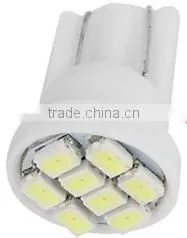 RV LED Light Interior Lamp Replaceable Part T10 White 1210 8-SMD LED Dashboard Wedge Light Bulbs 12V for Car Internal Light thumbnail-1