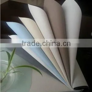 European Roller Blind,color Coated White Foaming 100% Blackout Fabric thumbnail-1