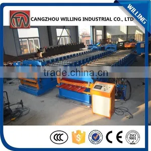 Metal Roofing Sheet Double Layer Roll Forming Machine thumbnail-4