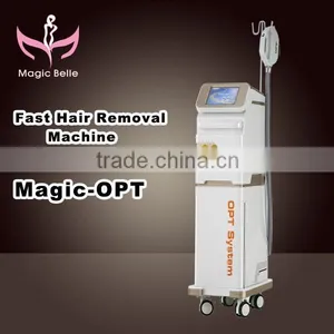Vertical CE Certificated Fast Hair Removal IPL Diode Laser Wrinkle And Ance Removal With Teaching Video 8.4 Inches thumbnail-1