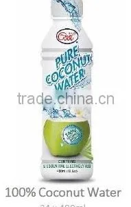 100% Pure Coconut Water - ( 490ml PET Bottle ) thumbnail-1