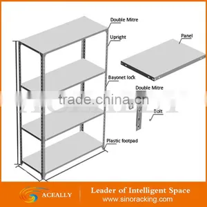 Aceally Warehouse Storage Shelving/Light Duty Rack/Slotted Angle Shelving thumbnail-5