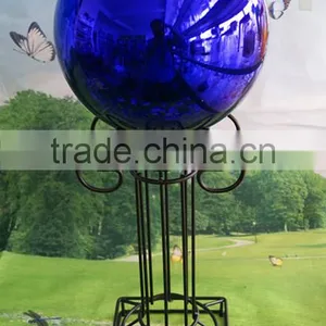 Glass Ball With Metal Stand thumbnail-1