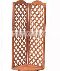 Garden Wood Fence Fencing Screen thumbnail-1