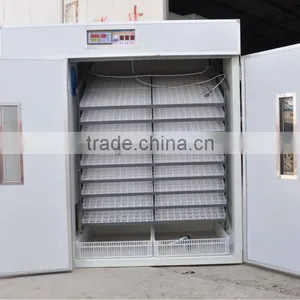 XSB-2 3168pcs New Model Thermostat Energy Saving Poultry Automatic Egg Incubator thumbnail-1