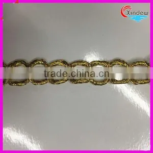 Metallic Trimming Width 2cm Circular Shape thumbnail-1