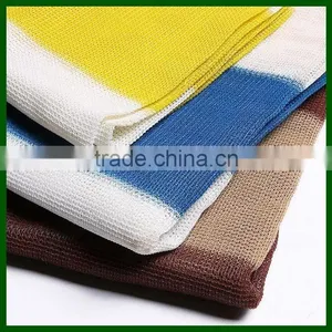 Virgin Material Hdpe BLUE & WHITE STRIPED PRIVACY SCREEN NET thumbnail-1