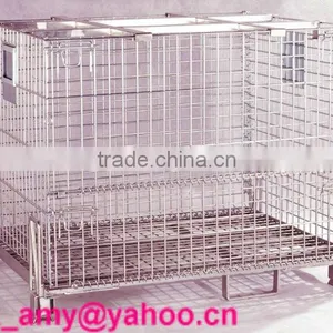 Wire Mesh Container With Cover thumbnail-1