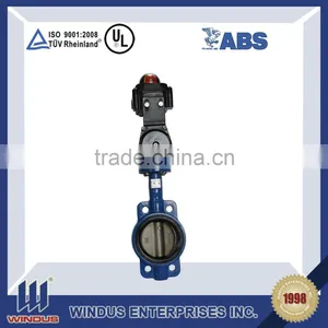 PN54 Pneumatic Hydraulic Drive Tri-clamp Butterfly Valve thumbnail-2