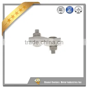 Power Line Hardware Deadend Hardware Hot Dip Galvanized 6409 Steel Offset Guy Clamp With Curved Clamping thumbnail-4