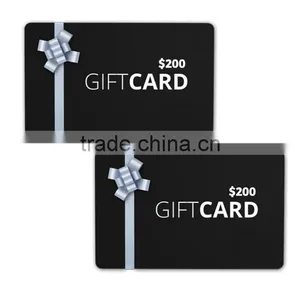 Fancy PVC Barcode Salon Gift Card thumbnail-1
