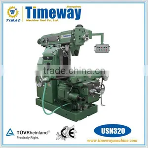 Knee-type Universal Milling Machine With Swivel Milling Head thumbnail-1