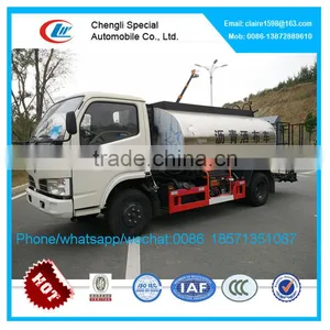 Dubai Trucks Double Axles 6000Liter 8000L Bitumen Distributor Truck thumbnail-2
