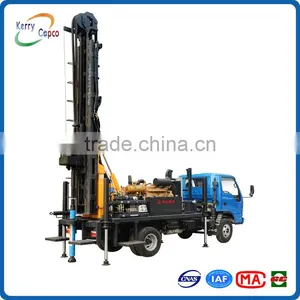 KW20C 200m Depth 115 ~ 220mm Diameter Truck Mounted Multifunctional Geothermal Water Well Drilling Rig thumbnail-1