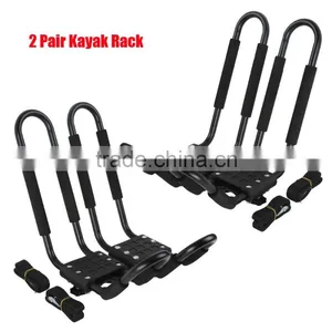 Universal Roof J-Bar Rack Kayak Boat Canoe Car SUV Top Mount Carrier thumbnail-2