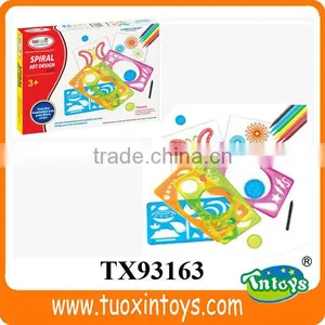 Plastic Kid Flower Drawing Stencil Set thumbnail-4