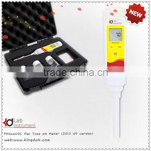 PHscan10L Pocket pH Tester/Pocket-sized pH Meter/ Digital Mini ph Meter, Cheap ph Meter,Waterproof Pocket pH Tester thumbnail-1