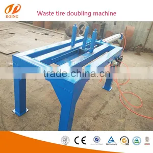 No Power Consumption!! Tyre Doubling & Unpacking Machine to Save Place for Used Tyre Storing or Transport thumbnail-1