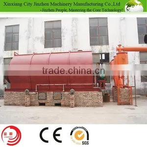 Hot Sale Low Cost High Quality Pyrolysis Plastic to Oil and Carbon Black Machine thumbnail-1