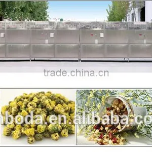 Industrial Belt Type Microwave Honey Suckle Dryer With CE thumbnail-1