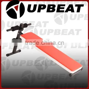 High-quality Sit-up Bench, Made of Steel Tube, Advanced PU and Sponge Seat Padded Cushion thumbnail-1
