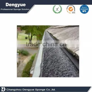 Seals Out Leaves K-style Fascia&custom Foam Gutter Filter Gutter Filtration Leaf Guard Gutter Protector thumbnail-4