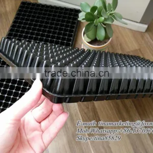 288 Cell Polystyrene Reusable Plastic Seedling Germination Tray, Plant Nursery Seed Cell Plug Tray Cheap Price thumbnail-4