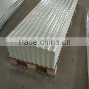 Transparent Corrugated Plastic Roofing Sheets , Heat Resistant thumbnail-5