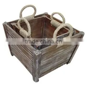 Wood Flowerpot thumbnail-1