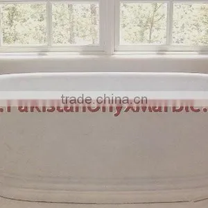 PURE WHITE Marble Stone/MARBLE BATH TUBS thumbnail-1