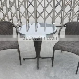 Wholesale Factory Wicker Outdoor Furniture Leisure Rattan Table and Chair thumbnail-6
