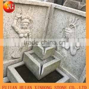 Outdoor Water Fountain With Carving thumbnail-3