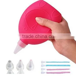Silicone Macaron Cake Tools Icing Piping Decorating Pen thumbnail-4