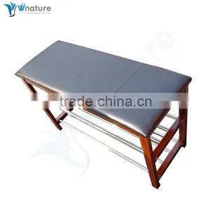 Wooden Shoe Rack Bench thumbnail-1
