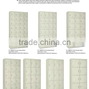 Steel Metal 24 Doors Locker Metal Wardrobe Storage Locker Staff Lockers thumbnail-1