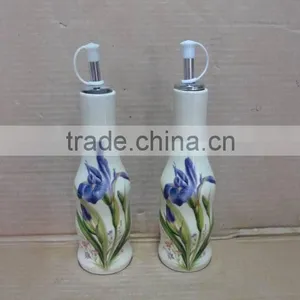 Best Quality Ceramic Oil & Vinegar Set for Kitchenware thumbnail-1