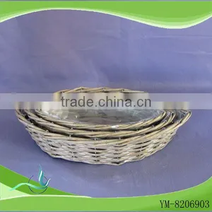 China Factory Wholesale Folk Wicker Basket Hot Selling thumbnail-1