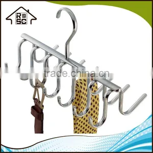 NBRSC Chrome 14 Hook Belt Tie Scarf Closet Organizer Holder Hanger Rack thumbnail-2