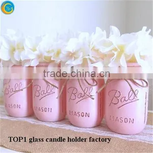 Apple Candle Holder Personalised Engraved Glass Mason Jar thumbnail-5