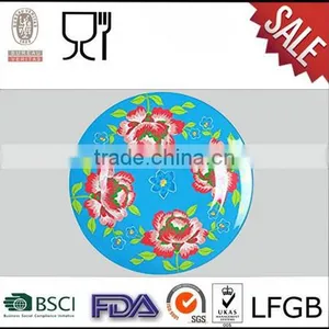High Quality Melamine Round Plates With Costom Printing thumbnail-1