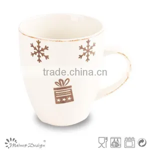 Two Tone Porcelain Mug Whole Sale Christmas Style thumbnail-3