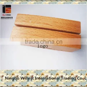 Rectangle Mini Wooden Base for Holding Chalkboard/calendar/menu/trophy thumbnail-6
