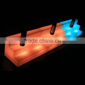 Back Bar Shelf/Roto Molded LED Wine Rack for Bar Furniture thumbnail-4