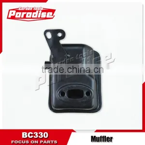 CG330 BC330 1E36F 33CC Gas Grass Trimmer Muffler Spare Parts thumbnail-1