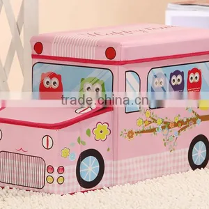 Fabric Corvered Storage Boxes With Lids,non Woven Fabric Storage Bins, Foldable Storage Packing Box With Lid and Handle thumbnail-3
