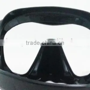 China Diving Mask Black Free Diving Mask One Lens Face Mask Scuba Diving Equipment thumbnail-4