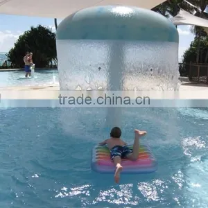 Mushroom Umbrella Shape Water Curtian Impact Bath for Swimming Pool thumbnail-1