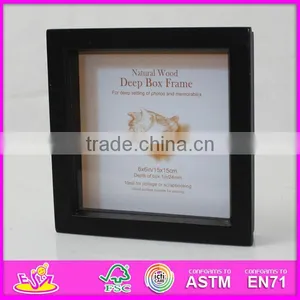 2016 New Fashion Wooden Photo Frame, Beautiful Wooden Photo Frame W09A017 thumbnail-1