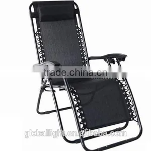 Black Fabric High Quality Office Lounge Chair Zero Gravity Chair thumbnail-1
