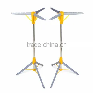 Household Essential Tripod Collapsible Cloth Drying Rack thumbnail-1